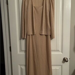 Glittering Dress with Jacket